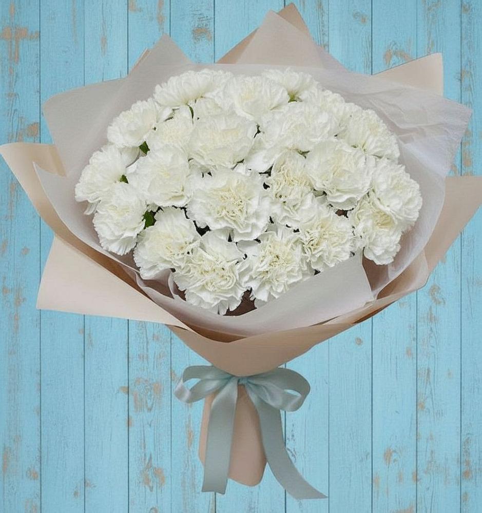 Букет цветов из: Гвоздики в Гаврилом-Яме