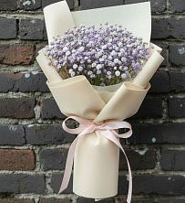 Букет цветов из:  Гипсофила в Гаврилом-Яме