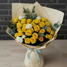 Букет цветов из:  Розы в Гаврилом-Яме