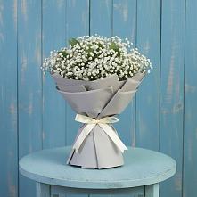 Букет цветов из:  Гипсофила в Гаврилом-Яме