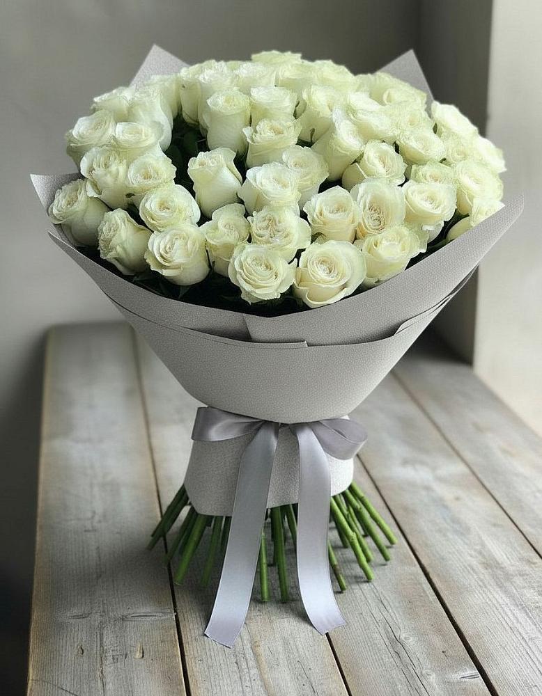 Букет 35 Белых роз в Гаврилом-Яме