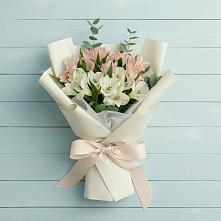 Букет цветов из:  Альстромерии в Гаврилом-Яме