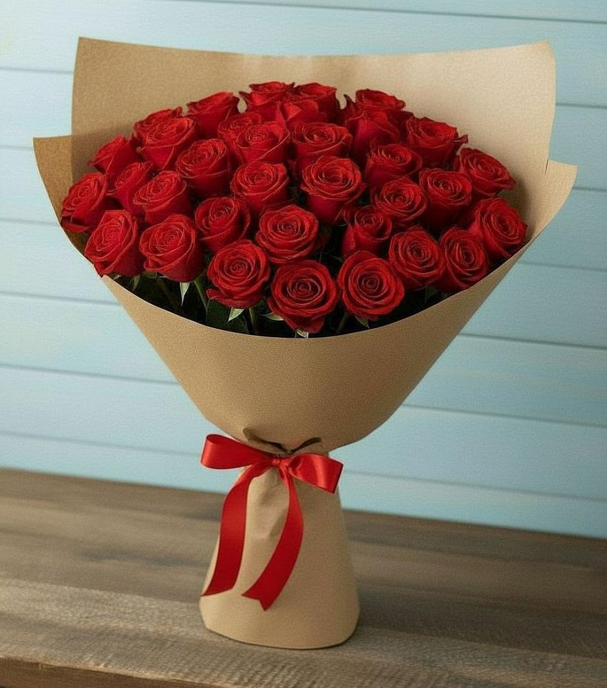 Букет Красные розы Милано в Гаврилом-Яме