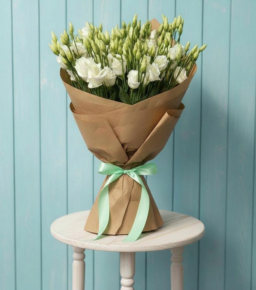 Букет цветов из: Лизиантусы в Гаврилом-Яме