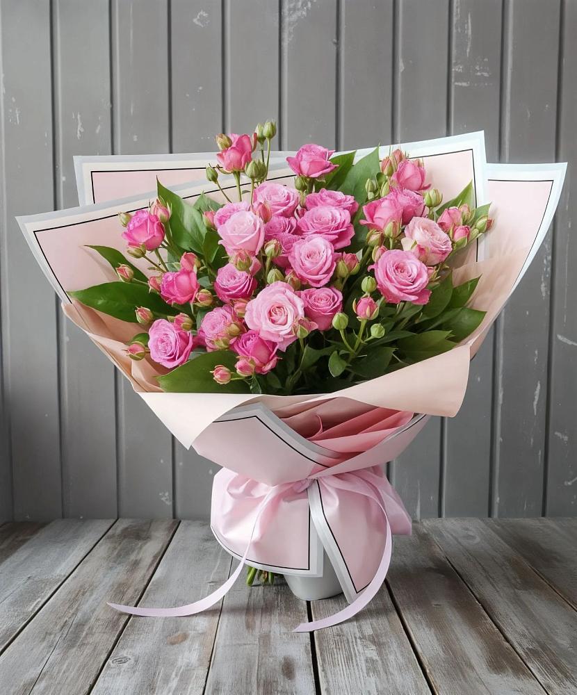 Букет Розовый кустик в Гаврилом-Яме