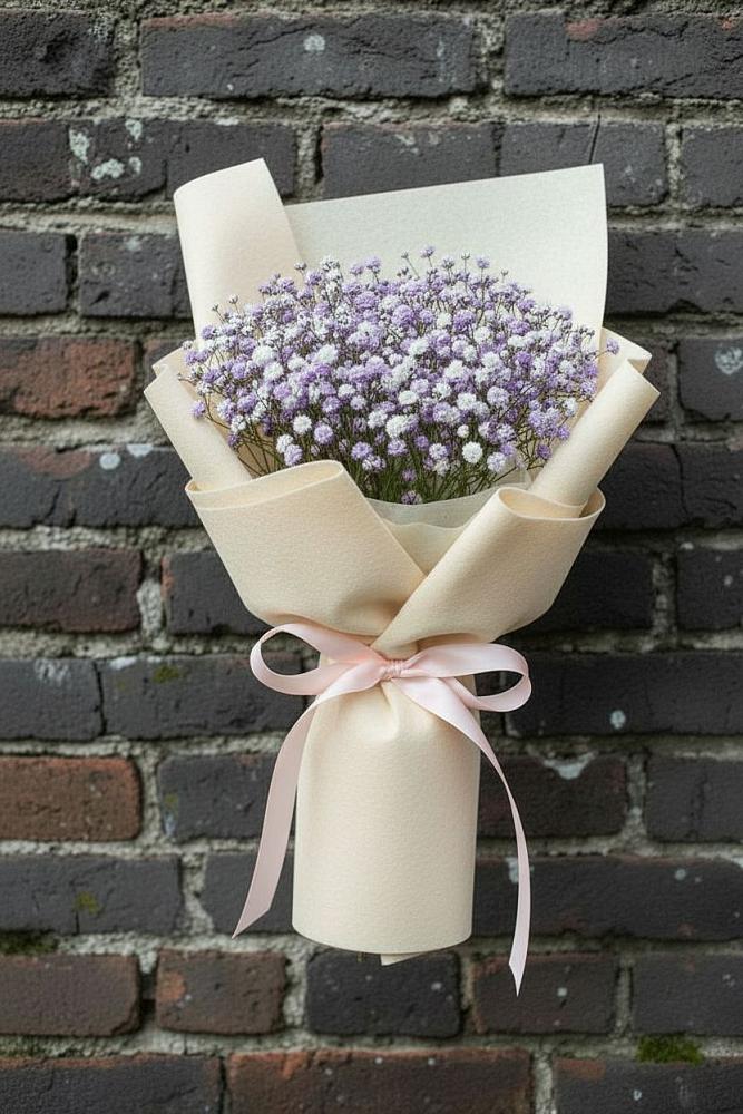 Букет цветов из: Гипсофила в Гаврилом-Яме