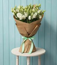 Букет цветов из:  Лизиантусы в Гаврилом-Яме