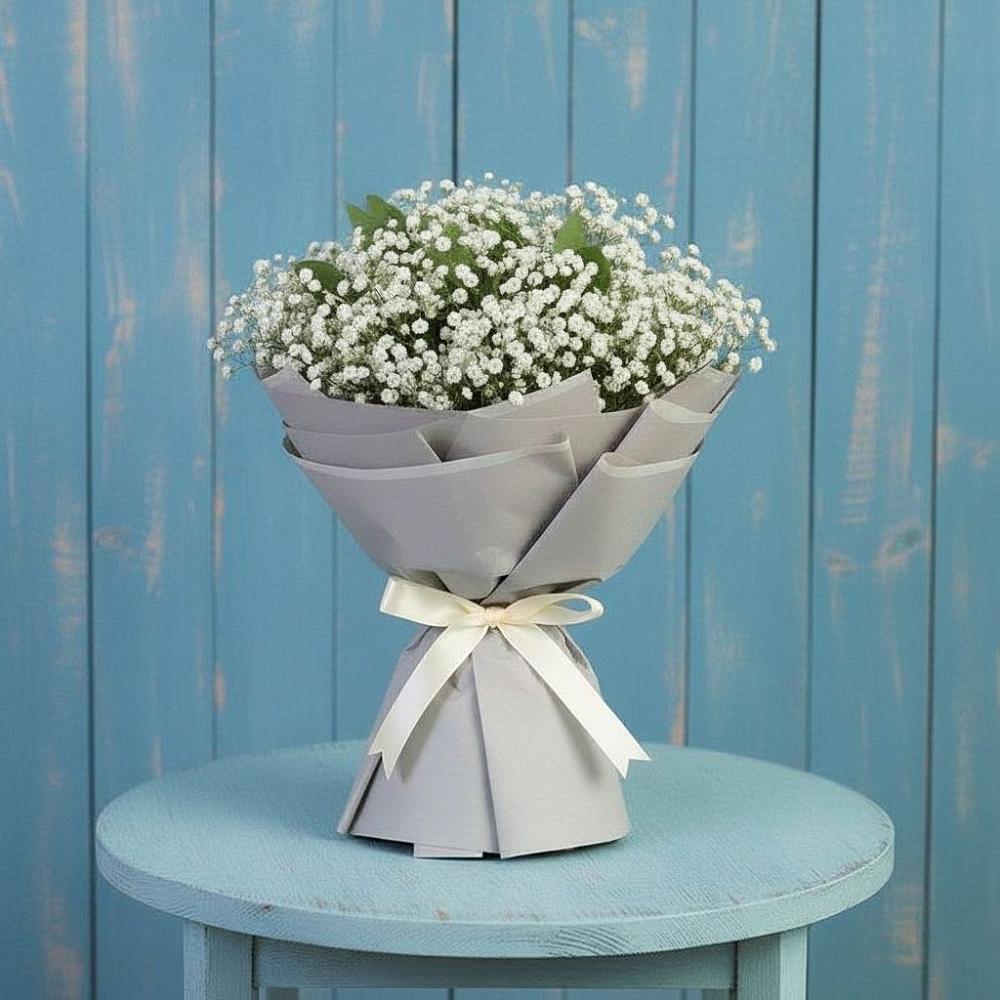 Букет цветов из: Гипсофила в Гаврилом-Яме