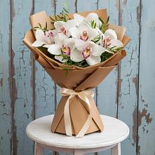 Букет цветов из:  Орхидеи и Розы #REPLACE_PRED# Гаврилом-Яме
